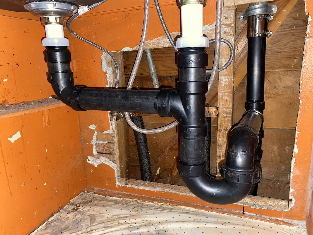 Professional Plumbing Inspection equipment and tools on the job in Adams